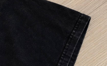 Balenciaga Black Tonal BB Logo T-Shirt – Washed Black