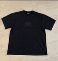 Balenciaga Black Tonal BB Logo T-Shirt – Washed Black
